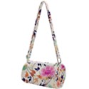 Abstract Floral Background Mini Cylinder Bag View1