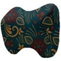 Flowers Floral Retro Flower Texture Head Support Cushion View4