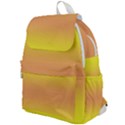 Electric Yellow To Coral Pink Bilinear Gradient Top Flap Backpack View1