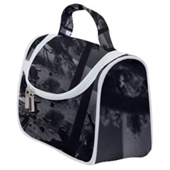 Los Alerces National Park Waterfront Landscape, Argentina002 Satchel Handbag by dflcprintsclothing