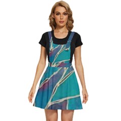 Aqua Batik, Abstract, Colorful Apron Dress by kyorashop23