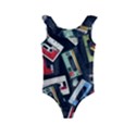 Abstract Case Kids  Frill Swimsuit View1