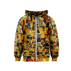 Lego People, Games Kids  Zipper Hoodie by kyorashop23
