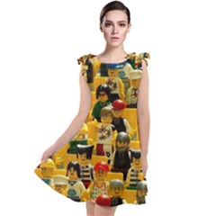 Lego People, Games Tie Up Tunic Dress by kyorashop23