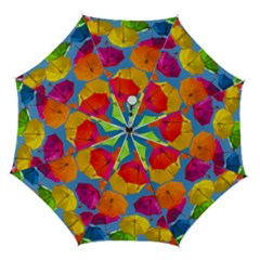 Umbrella, Colorful, Positive, Sky, Rainbow Automatic Folding Umbrella With Case (medium) by kyorashop23