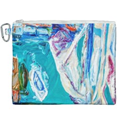 Seascape Canvas Cosmetic Bag (xxxl) by bestdesignintheworld