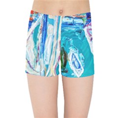 Sailing Boat Kids  Sports Shorts by bestdesignintheworld