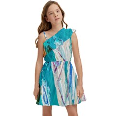 Sailing Boat Kids  One Shoulder Party Dress by bestdesignintheworld