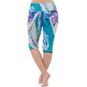 sailing boat Lightweight Velour Cropped Yoga Leggings View4