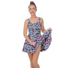 Gothic Leaf Pattern 6 Inside Out Casual Dress by violetheavensky