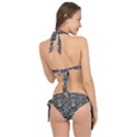 Gothic Leaf Pattern 2 Tie It Up Bikini Set View2