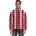 Retro 60s 50s Plaid Pattern 4 Men s Puffer Bubble Jacket Coat View1