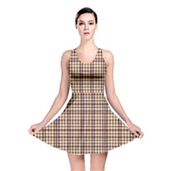 Retro 60s 50s Plaid Pattern 3 Reversible Skater Dress by violetheavensky
