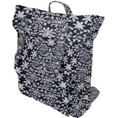 Gothic Leaf Pattern 3 Buckle Up Backpack by violetheavensky