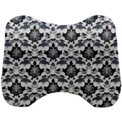 Gothic Leaf Pattern Head Support Cushion by violetheavensky