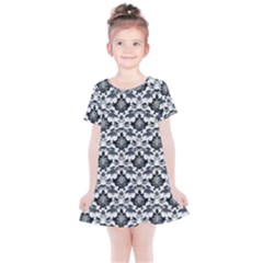 Gothic Leaf Pattern Kids  Simple Cotton Dress by violetheavensky