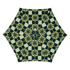 Royal Fractal Pattern Automatic Folding Umbrella With Case (small) by violetheavensky