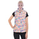 Ice Cream Donut Sweets Candie Women s Button Up Vest View1
