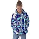 Trippy Dippy Bears Blue Dancing Greatful Dead Skull Steal Your Face Kids  Oversized Hoodie View1