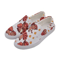 Vulpix Women s Canvas Slip Ons by 100rainbowdresses
