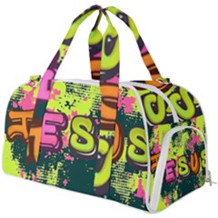 Neon Jesus 8375771 Burner Gym Duffel Bag by Jabberwonkers