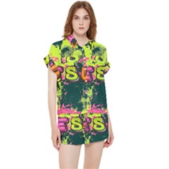 Neon Jesus 8375771 Chiffon Lounge Set by Jabberwonkers