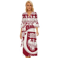 University Of Chicago Midsummer Wrap Dress by avitendut
