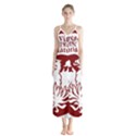 University of Chicago Button Up Chiffon Maxi Dress View1