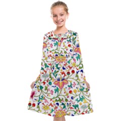 Owenjones Chinese 02 Bright-001 Kids  Midi Sailor Dress by Pixelchicken