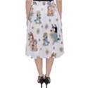 Bluey, Bluey merch, Bluey pattern, Bluey Bluey, bingo, Bluey design, bluey dog Classic Midi Skirt View2