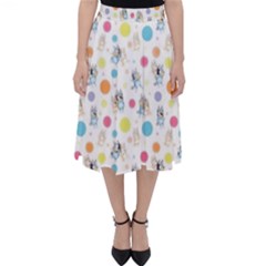 Bluey, Bluey Merch, Bluey Pattern, Bluey Bluey, Bingo, Bluey Design, Bluey Dog Classic Midi Skirt by avitendut