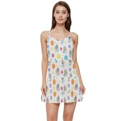 Bluey, Bluey Merch, Bluey Pattern, Bluey Bluey, Bingo, Bluey Design, Bluey Dog Short Frill Dress by avitendut