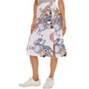 Bluey, Bluey merch, Bluey pattern, Bluey Bluey, bingo, Bluey design, bluey dog Midi Panel Skirt View2