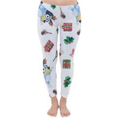 Bluey, Bluey Merch, Bluey Pattern, Bluey Bluey, Bingo, Bluey Design, Bluey Dog Classic Winter Leggings by avitendut