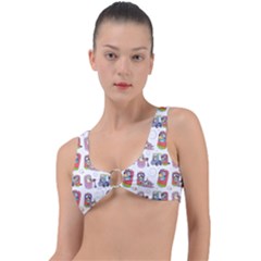 Bluey, Bluey Merch, Bluey Pattern, Bluey Bluey, Bingo, Bluey Design, Bluey Dog Ring Detail Bikini Top by avitendut