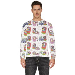 Bluey, Bluey Merch, Bluey Pattern, Bluey Bluey, Bingo, Bluey Design, Bluey Dog Men s Fleece Sweatshirt by avitendut