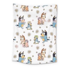 Bluey, Bluey Merch, Bluey Pattern, Bluey Bluey, Bingo, Bluey Design, Bluey Dog Medium Tapestry by avitendut
