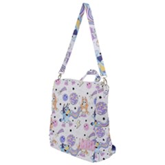 Bluey, Bluey Merch, Bluey Pattern, Bluey Bluey, Bingo, Bluey Design, Bluey Dog Crossbody Backpack by avitendut