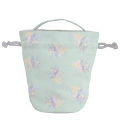 Bluey, Bluey Merch, Bluey Pattern, Bluey Bluey, Bingo, Bluey Design, Bluey Dog Drawstring Bucket Bag by avitendut