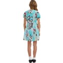 Bluey, Bluey merch, Bluey pattern, Bluey Bluey, bingo, Bluey design, bluey dog Kids  Bow Tie Puff Sleeve Dress View4