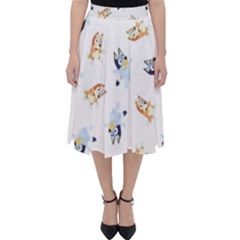 Bluey, Bluey Merch, Bluey Pattern, Bluey Bluey, Bingo, Bluey Design, Bluey Dog Classic Midi Skirt by avitendut