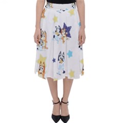 Bluey, Bluey Merch, Bluey Pattern, Bluey Bluey, Bingo, Bluey Design, Bluey Dog Classic Midi Skirt by avitendut