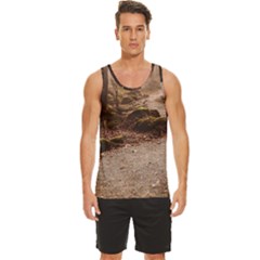 Path Trees Forest Fantasy Men s Wide Collar Tank Top by Anend