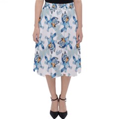 Bluey, Bluey Merch, Bluey Pattern, Bluey Bluey, Bingo, Bluey Design, Bluey Dog Classic Midi Skirt by avitendut
