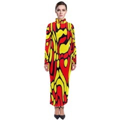 Rby 127 Turtleneck Maxi Dress by ArtworkByPatrick