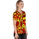 RBY 127 Women s V-Neck Scrub Top View3