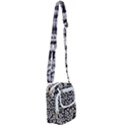 Mid Century Retro Floral 1970s 1960s Pattern 86 Shoulder Strap Belt Bag View1