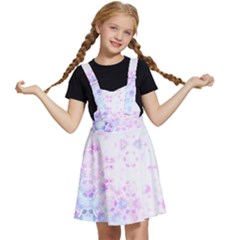 Digital Art Artwork Abstract Pink Purple Kids  Apron Dress by Dutashop