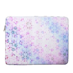 Digital Art Artwork Abstract Pink Purple 15  Vertical Laptop Sleeve Case With Pocket by Dutashop