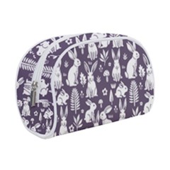 Easter Bunny Pattern Make Up Case (small) by Valentinaart